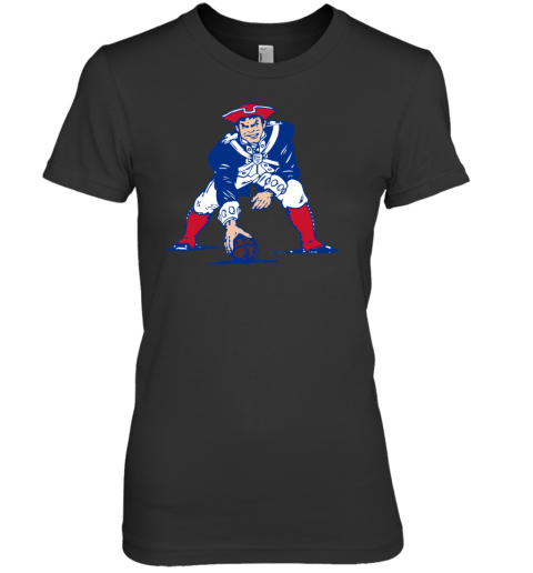 New England Patriots NFL Foxborough Pat Patriot Premium Women's T-Shirt
