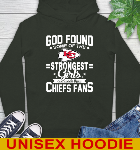 Kansas City Chiefs NFL Football God Found Some Of The Strongest Girls Adoring Fans Hoodie 12