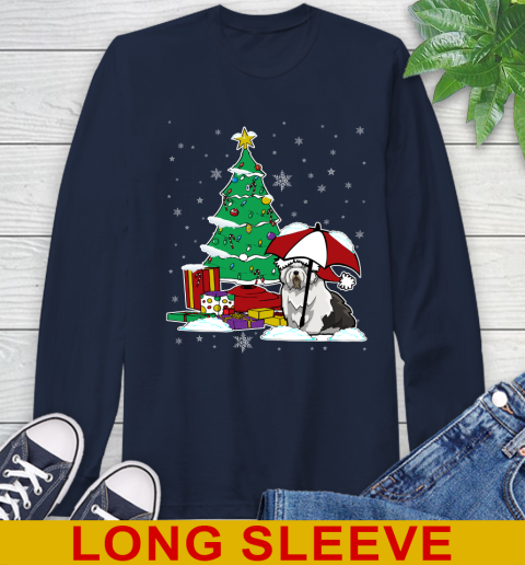 Old English Sheepdog Christmas Dog Lovers Shirts 198