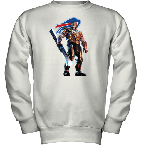 NFL Spider Man Avengers Endgame Football Buffalo Bills Youth T