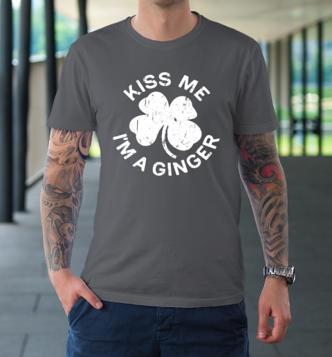 Kiss Me I'm A Ginger T Shirt Saint Patrick Day T-Shirt 6