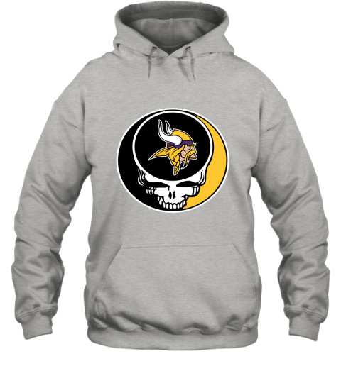 NFL Minnesota Vikings Grateful Dead Rock Band Football Sports uyN3G84jW65 hoodie 23 95 151514 front ash
