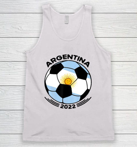 Argentina World Cup Champions 2022 Argentina Soccer Tank Top