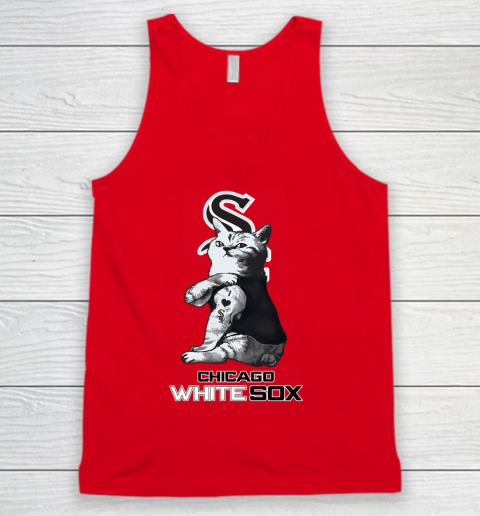 MLB Baseball My Cat Loves Chicago White Sox Tank Top