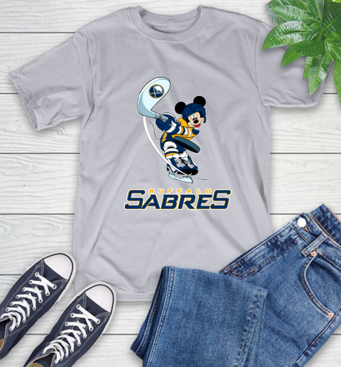 NHL Hockey Buffalo Sabres Cheerful Mickey Mouse Shirt T-Shirt 6