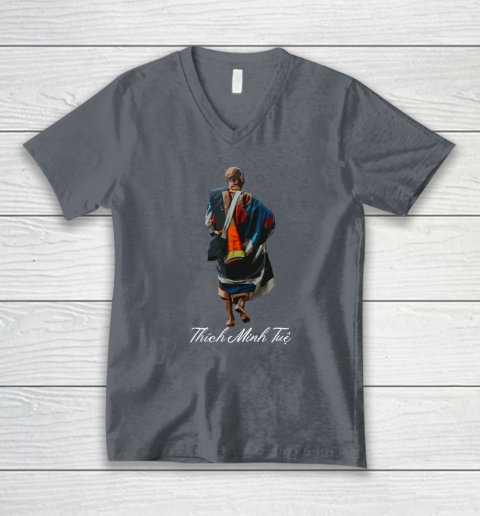 Su Thay Thich Minh Tue Monks Buddhism V-Neck T-Shirt 3