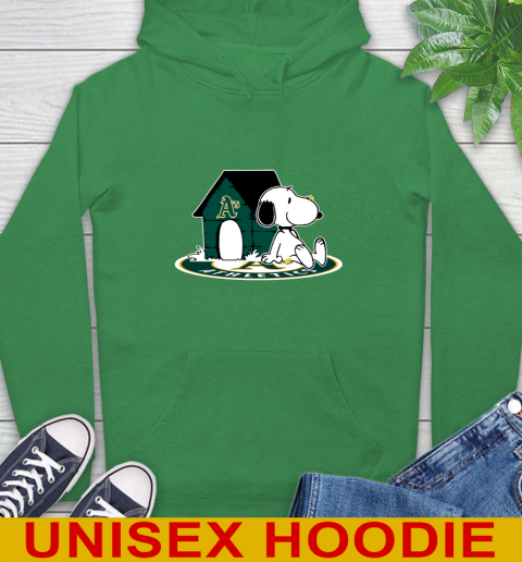 MLB Baseball Oakland Athletics Snoopy The Peanuts Movie Shirt Hoodie 8