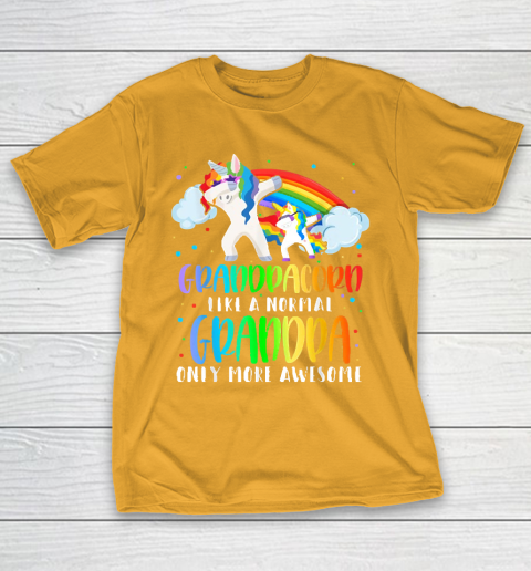 Grandpa Funny Gift Apparel  Grandpacorn Like A Normal Grandpa Birthday T-Shirt 2