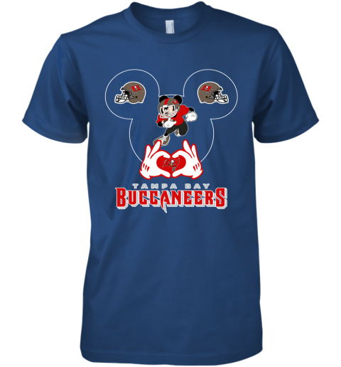 k8gz i love the buccaneers mickey mouse tampa bay buccaneers s premium guys tee 5 front royal