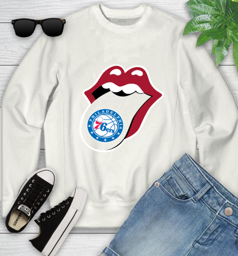 Philadelphia 76ers NBA Basketball Lips I Root For My Team Adoring Fan 115