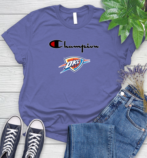 NBA Basketball Oklahoma City Thunder Champion Shirt Women's T-Shirt 12