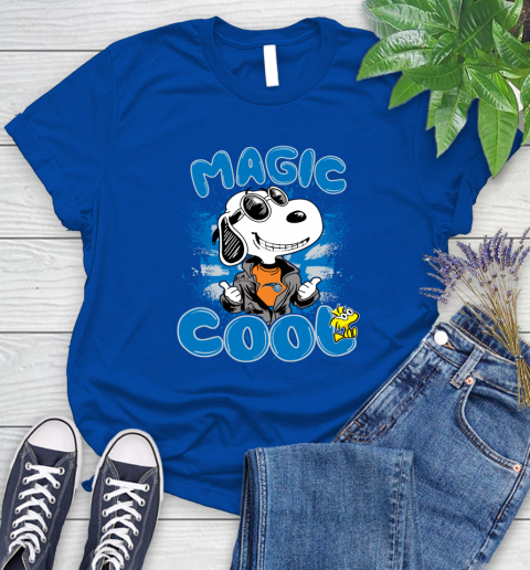 NBA Basketball Orlando Magic Cool Snoopy Shirt Women's T-Shirt 10