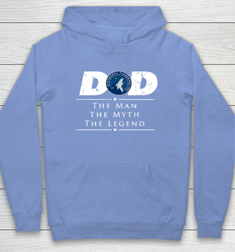 Minnesota Timberwolves NBA Basketball Dad The Man The Myth The Legend Hoodie 8