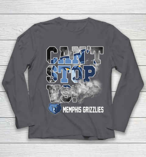 NBA Memphis Grizzlies Basketball Can't Stop Vs Youth Long Sleeve 6