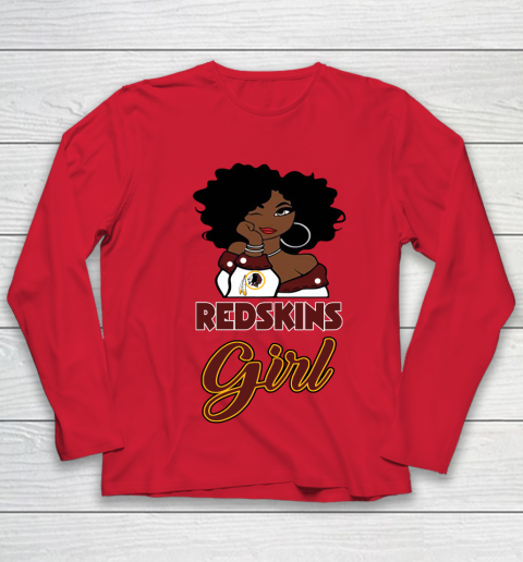 Washington Redskins Girl NFL Youth Long Sleeve 10