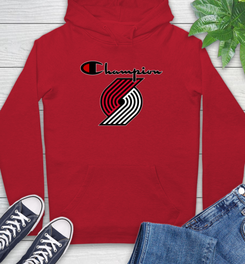 NBA Basketball Portland Trail Blazers Champion Shirt Hoodie 10