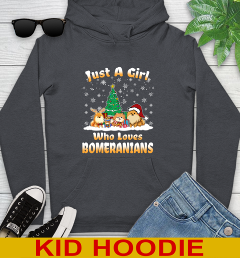 Christmas Just a girl who love pomeranians dog pet lover 136