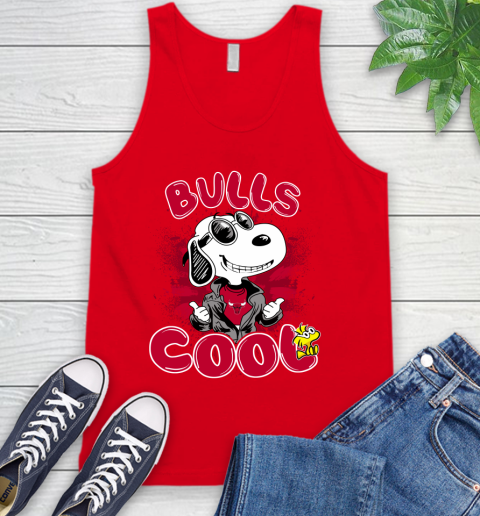 NBA Basketball Chicago Bulls Cool Snoopy Shirt Tank Top 5