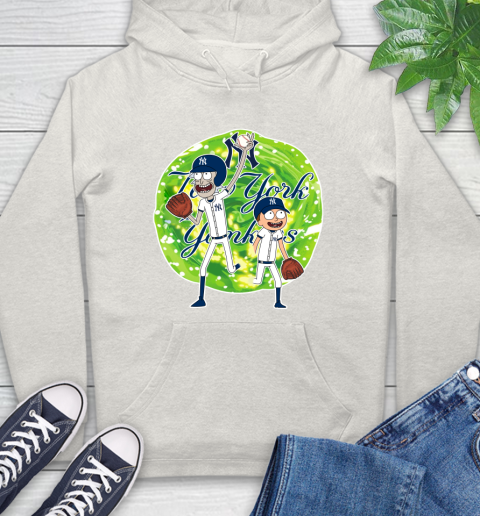 MLB New York Yankees Rick And Morty Baseball Sports Hoodie 12