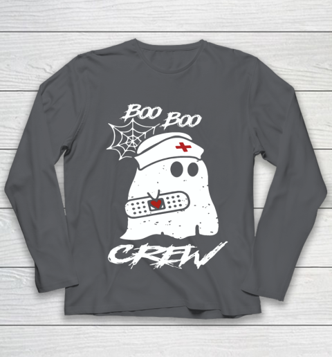 Boo Boo Crew Nurse Ghost Funny Halloween Costume Gift Long Sleeve T Shirt.D2SMT7UJCV Youth Long Sleeve 6