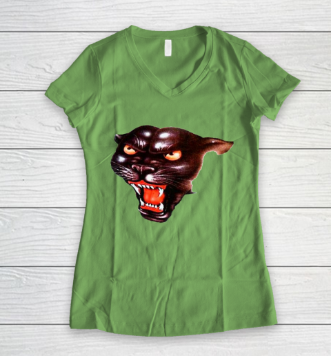 Roddy Piper Panther Vintage Women's V-Neck T-Shirt 5