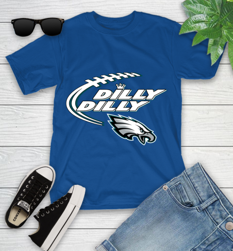 NFL Philadelphia Eagles Dilly Dilly Football Sports Youth T-Shirt 9