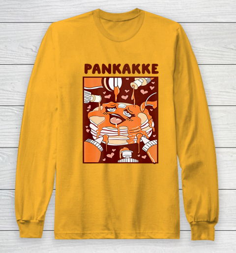 Pankakke Food Funny Cake Cupkakke Long Sleeve T-Shirt 2