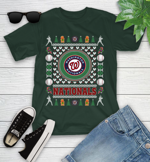 Washington Nationals Merry Christmas MLB Baseball Loyal Fan Ugly Shirt 104