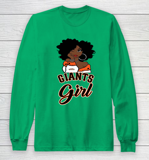 San Francisco Giantss Girl MLB Long Sleeve T-Shirt 7