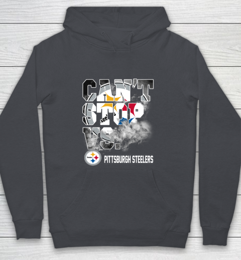 NFL Pittsburgh Steelers Can't Stop Vs Youth Hoodie 5