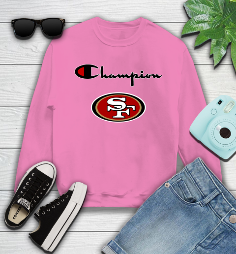 NFL Football San Francisco 49ers Champion Shirt Youth Sweatshirt 3