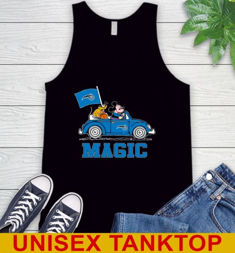 NBA Basketball Orlando Magic Pluto Mickey Driving Disney Shirt Tank Top 2