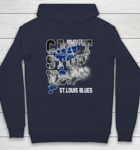NHL St.Louis Blues Hockey Can't Stop Vs Hoodie 2