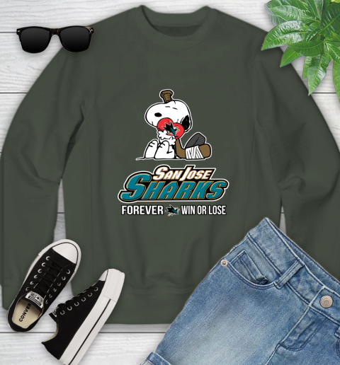 NHL The Peanuts Movie Snoopy Forever Win Or Lose Hockey San Jose Sharks 124