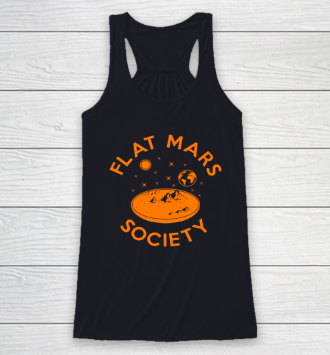 Flat Mars Society Shirt Racerback Tank 7