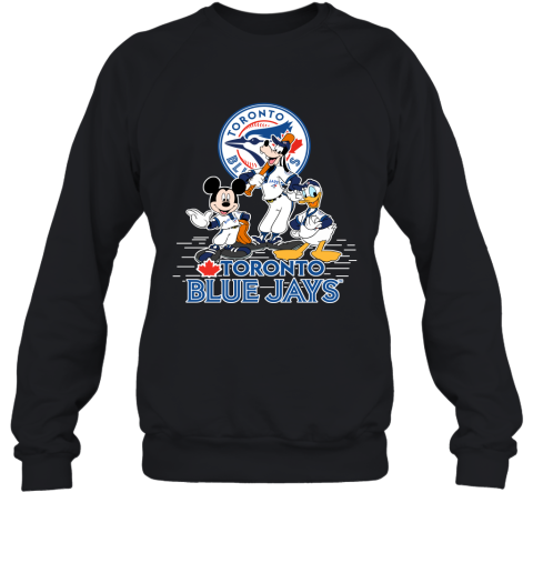 MLB Toronto Blue Jays Mickey Mouse Donald Duck Goofy Baseball T Shirt