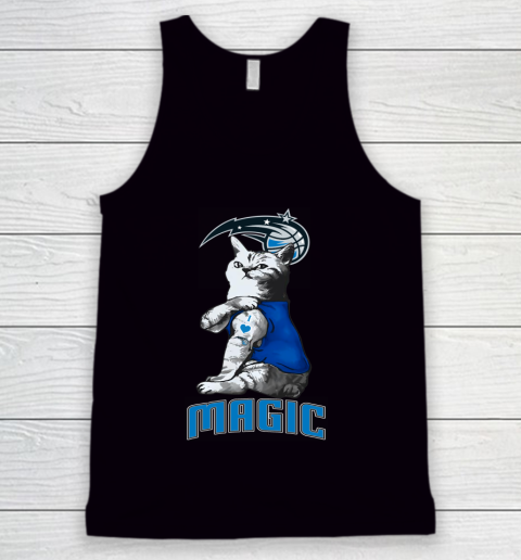 NBA Basketball My Cat Loves Orlando Magic Tank Top