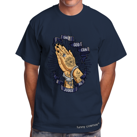 Air Jordan 1 Midnight Navy matching sneaker tshirt Only God Can Judge Me Navy and White Jordan Tshirt