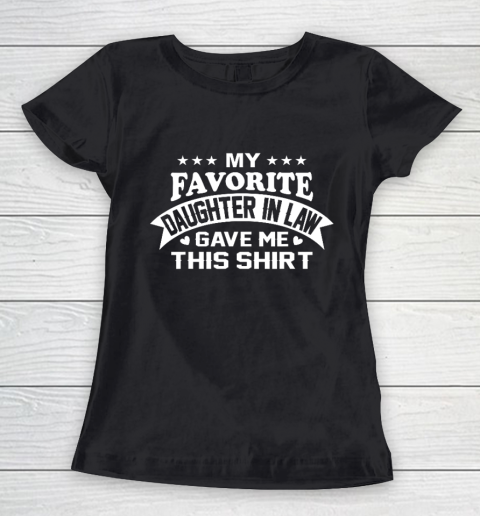 Gift For Father Mother in Law shirt From Daughter In Law Women's T-Shirt
