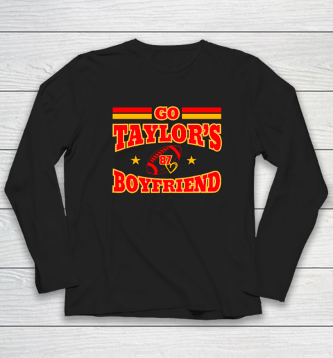 Go Boyfriend Football gift Fans Long Sleeve T-Shirt