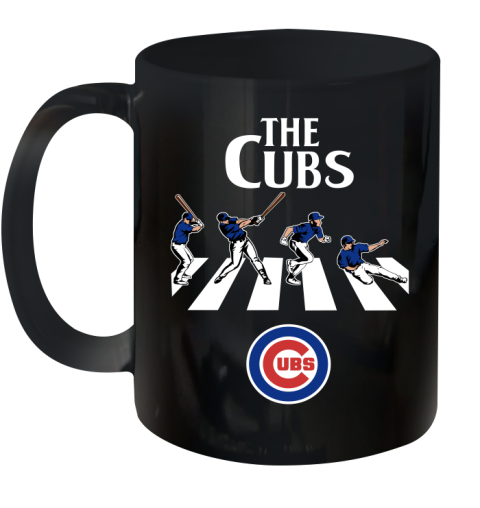 MLB Baseball Chicago Cubs The Beatles Rock Band Shirt Ceramic Mug 11oz