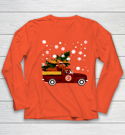 Kansas City Chiefs Bring Christmas Home NFL Youth Long Sleeve 3