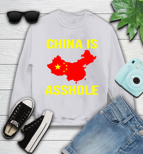 China is asshole shirt 116