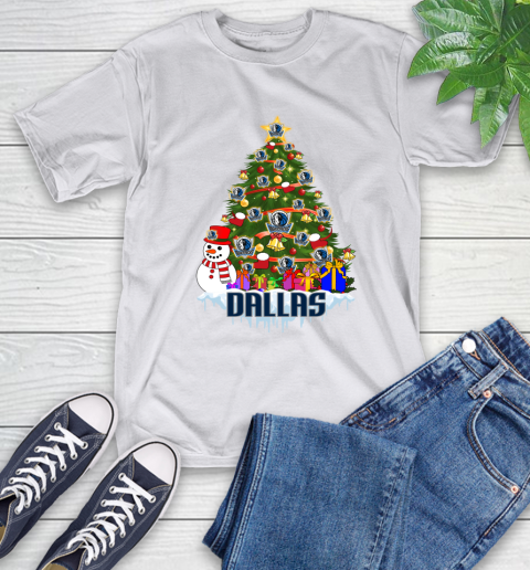Dallas Mavericks Merry Christmas NBA Basketball Sports T-Shirt 12