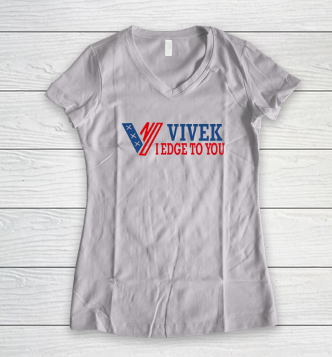 Vivek I Edge To You Women's V-Neck T-Shirt