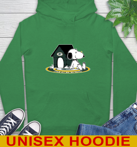 NFL Football Green Bay Packers Snoopy The Peanuts Movie Shirt Hoodie 8