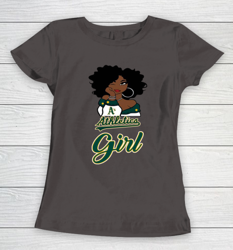 Oakland Athleticss Girl MLB Women's T-Shirt 9