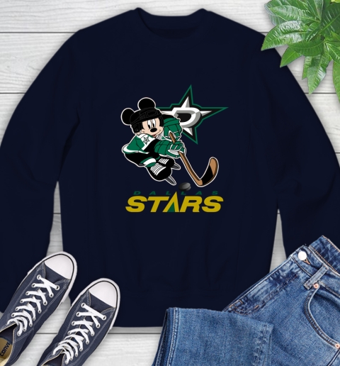 NHL Dallas Stars Mickey Mouse Disney Hockey T Shirt Sweatshirt 3