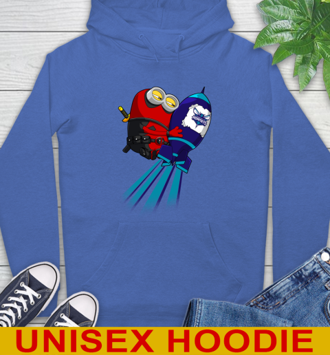 NBA Basketball Charlotte Hornets Deadpool Minion Marvel Shirt Hoodie 9