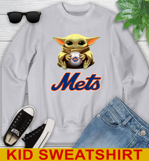 MLB Baseball New York Mets Star Wars Baby Yoda Shirt 116